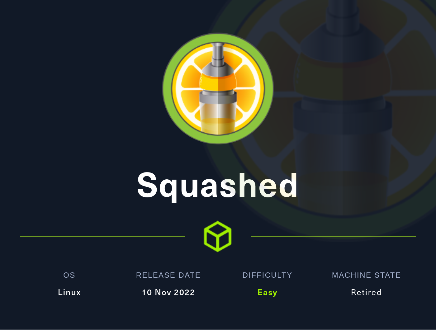 image of Squashed machine